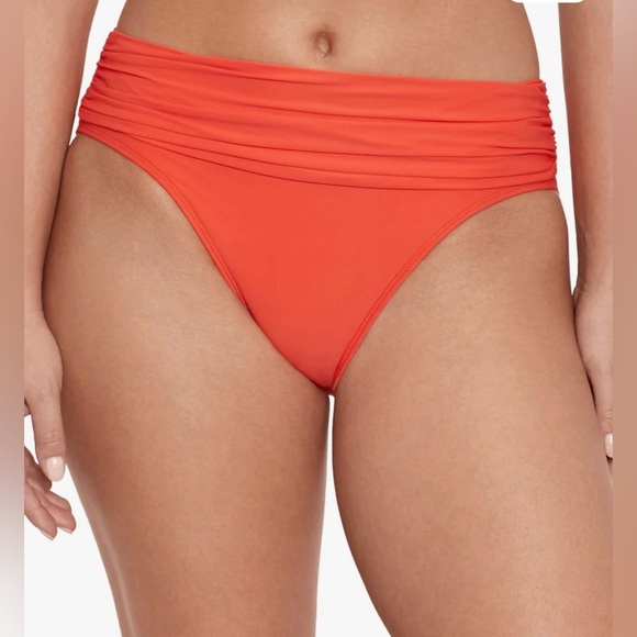 NWT Lauren Ralph Lauren
Beach Club Ruched Bikini Bottoms size 14 - Picture 1 of 5